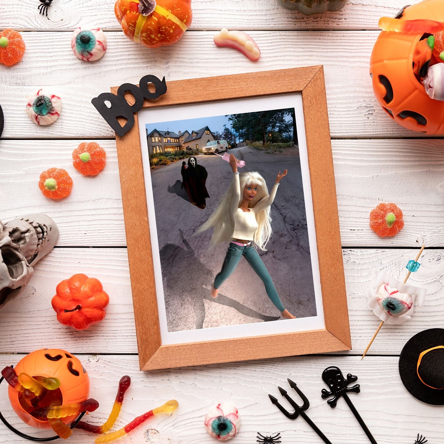 Halloween Horror Scary Movie Inspired Instant Download poster | Funny Horror Decor Print | Digital Print | Movie Printable Halloween Themed