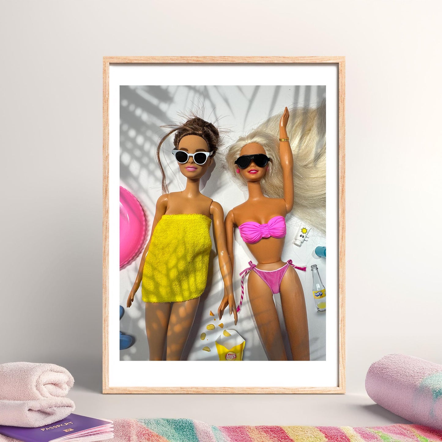 Funny self care, Summer Holiday Poster, Digital Download, Retro Sunbathing Wall Art, Best Friends Print, Beach Day Wall Decor, Girly Art