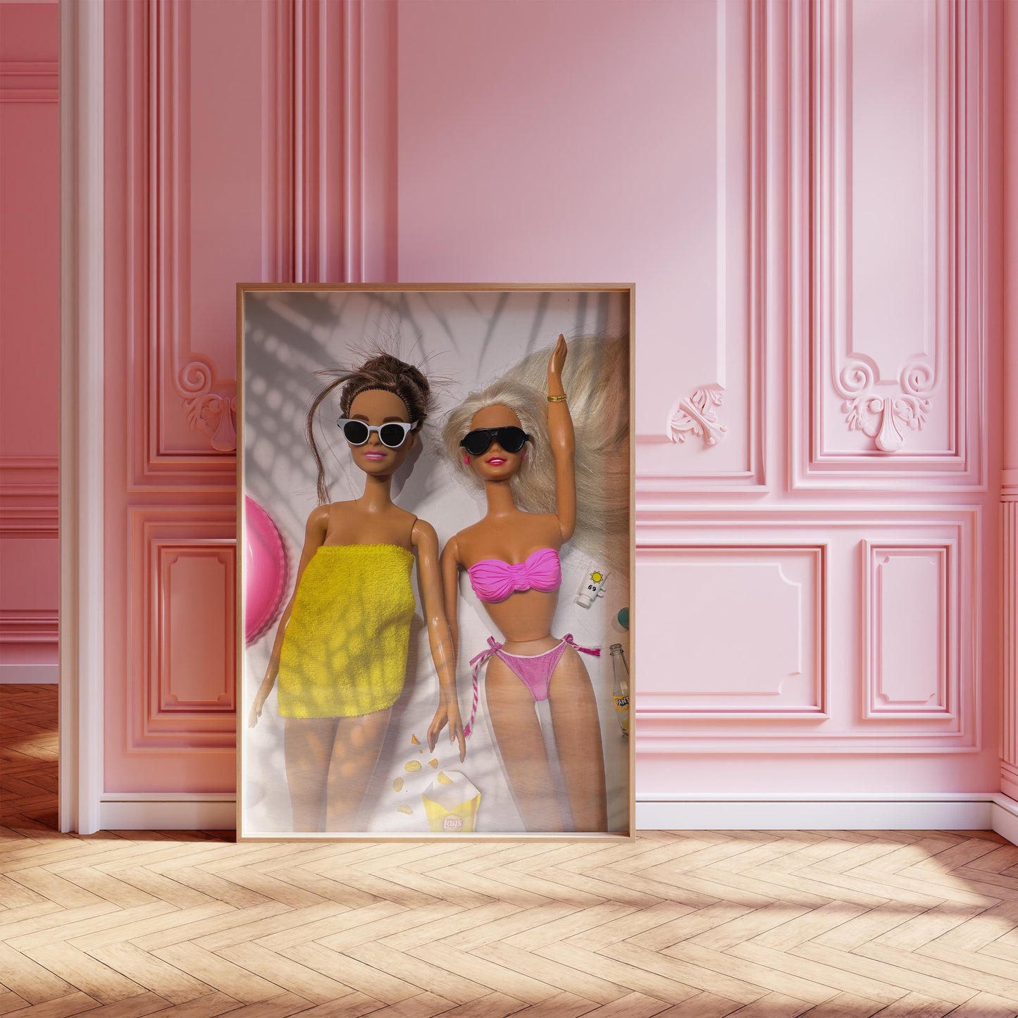 Funny self care, Summer Holiday Poster, Digital Download, Retro Sunbathing Wall Art, Best Friends Print, Beach Day Wall Decor, Girly Art